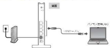 Elecom WRC-300FEBK-S - パソコンと本製品のLANポートれか)をLANケーブルで接続します。 - 1