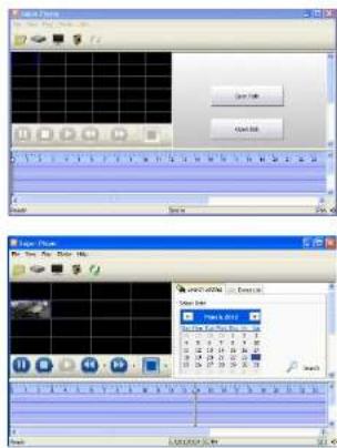 Screenshot of a video editing software interface showing timeline, effect controls, and tool panels with Chinese labels.