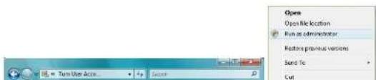 Open Open file location Run as administrator Restore previous versions Send To Cut