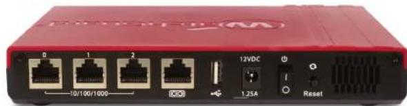 WatchGuard Firebox T10 + 3Y Total Security Suite (UK) - Rear View - 1
