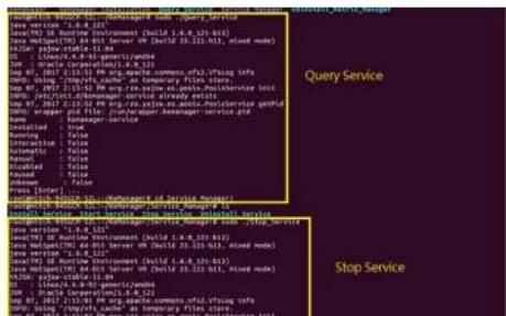 Query Service Stop Service