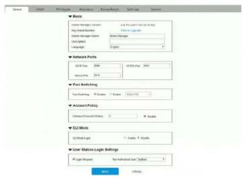 General Default File Tools Modeling Log-Log-Response Settings Services Basic User Manager Version 2.0.15 (2017/12/28 19:32) Key Wizard Number 2016 to Log-Log User Manager Name User Manager Description Language English Network Parts FTP Type 2000 FTP Date 2011 Device Port 2014 Fast Switching Fast Switching + Update Update Account Policy License Feedback Policy + Update CU Mode Set Active Log + Update + Update User Station Login Settings + Login Request For Advanced User "Refresh" OK Cancel