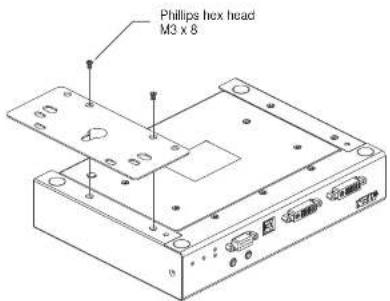 Phillips hex head M3 x 6