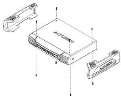 Technical diagram of a device with labeled components and directional arrows indicating assembly or assembly steps.