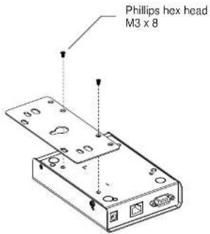 Phillips hex head M3 x 8