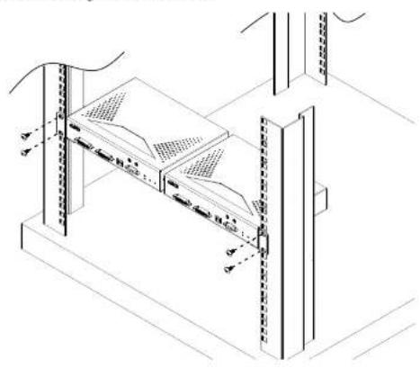 ATEN KE8950T - Dual Rack Mounting - 4