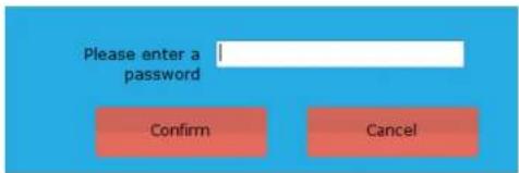 Please enter a password Confirm Cancel