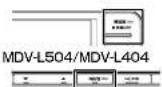 KENWOOD MDV-L404W - 現在地図画面と AV 画面を切り替える - 1