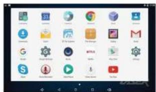 Screenshot of an Android home screen displaying a grid of app icons with Chinese labels.