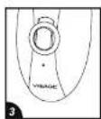 Visage 3 in 1 Ladies Personal Groomer 50059 - Guía rápida - 3