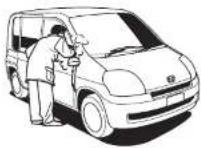 Honda Mobilio (2002) - ドアの凍結 - 1