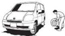 Honda Mobilio (2002) - (タイヤチェーン装着時) - 1