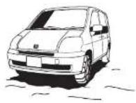 Honda Mobilio (2002) - 標準的なタイヤチェーンの 取り付けかた - 1