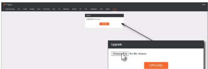 Upgrade Choose File No Be chosen UPLOAD