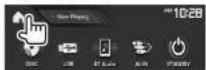 KENWOOD DDX6170BT - ホーム画面に戻るには - 1
