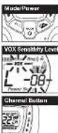 COBRA MicroTalk CX312 - Voice Activated Transmit (VOX) - 2