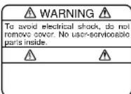 FURUNO CH-250 - CAUTION - 1