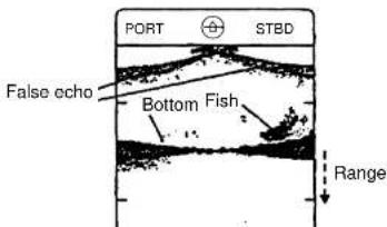 PORT STBD False echo Bottom Fish Range