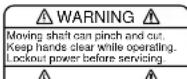 FURUNO CH-250 - CAUTION - 2