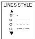 FURUNO 1762 - Selecting line type - 2