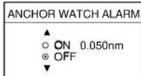 FURUNO 1762 - Anchor watch alarm - 3