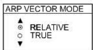 FURUNO 1762 - Vector reference, vector time - 1
