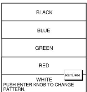 FURUNO 1762 - Test pattern - 1