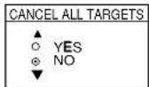 FURUNO 1762 - Terminating tracking of all targets - 1