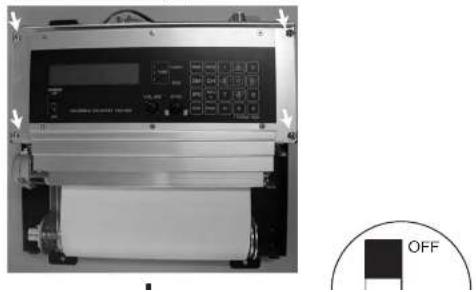 FURUNO FAX-408 - Setting of SW S1 on RCV board (when preamp unit is used) - 2