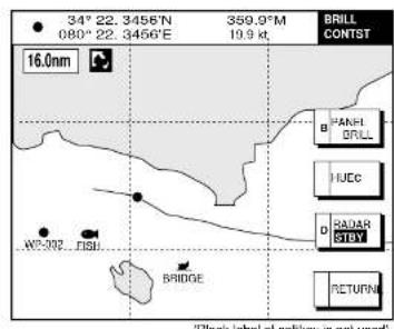 34° 22. 3456'N 080° 22. 3456'E 359.9'M 19.9 kt. BRILL CONTST 16.0nm B CHF BRILL HUCC D RADAR STDY W-3012 FISHI BRIDGE RETURN (Block label of policy is not used)