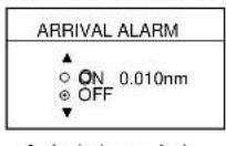 FURUNO 1953C-BB - Arrival alarm - 2