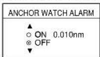 FURUNO 1953C-BB - Arrival alarm - 5
