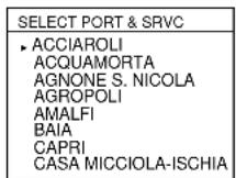 FURUNO 1953C-BB - Navigating to ports, port services (NavCharts™/C-MAP) - 1