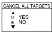 FURUNO 1953C-BB - Terminating tracking of all targets - 1