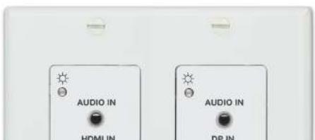 AUDIO IN HDMI IN AUDIO IN DP IN