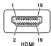 Extron MTP/HDMI U R - HDMI Connector Pin Assignments - 2