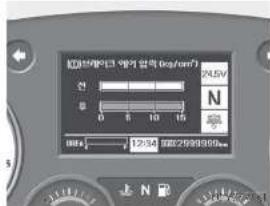 KONEXAMER APPI EXERCIC (kg/cm²) 25V N 0 8 10 15 00A 12:34 KONEXAMER N