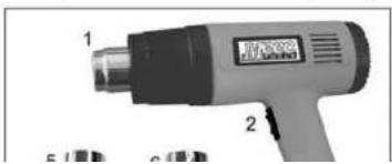 Meec Tools 051-010 - Brannfare ved bruk! - 1