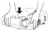 3M S50C - Adjusting the Projector's Elevator Foot - 1