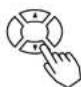 3M H10 - Use the ▲/▼ buttons to adjust the volume. - 1
