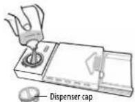 INSIGNIA NS-DWR2SS8 - Filling the rinse aid dispenser - 2