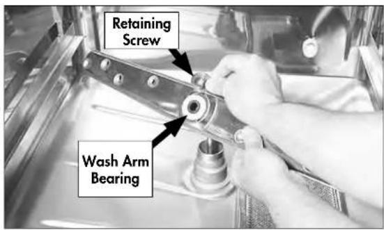 Retaining Screw Wash Arm Bearing