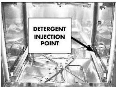 DETERGENT INJECTION POINT