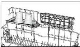 Euromaid EBM14S - Lower basket multipurpose / height adjustable service rack (depends on the model) - 1