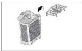 Euromaid EBM14S - Silverware basket piece (depends on the model) - 1