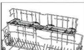 Euromaid EBM14S - Lower basket multipurpose / height adjustable service rack (depends on the model) - 3