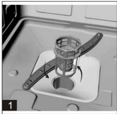 Close-up of a mechanical component with a spring and lever mechanism (no visible text or symbols)