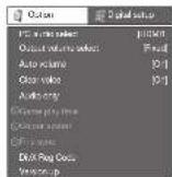 SHARP AQUOS LC-40LX530H - Option menu - 1