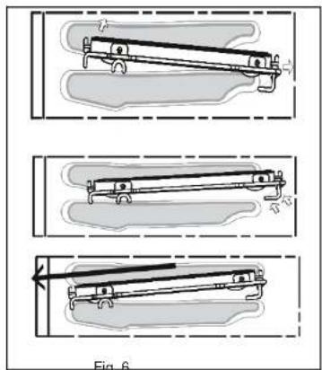 BLANCO BOSE610PX - To remove extendable rack from the oven (see Fig. 6): - 1