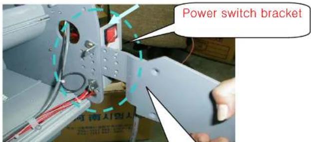 Power switch bracket 河南山地人